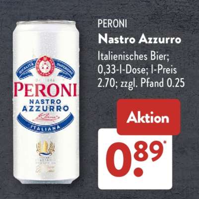 PERONI Nastro Azzurro