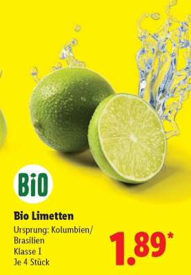 Bio Limetten