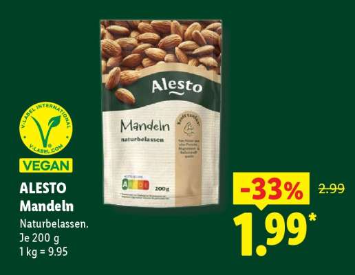 Alesto Mandeln