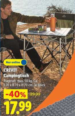 CRIVIT Campingtisch