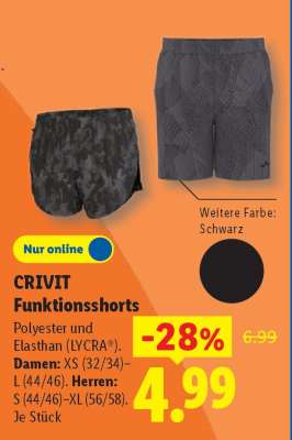 CRIVIT Funktionsshorts
