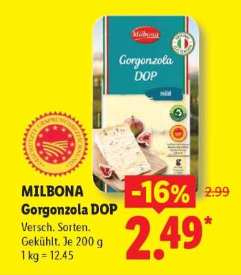 Milbona Gorgonzola DOP