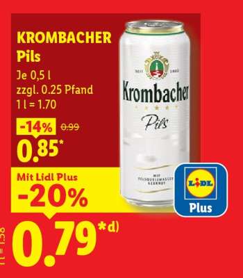 Krombacher Pils*