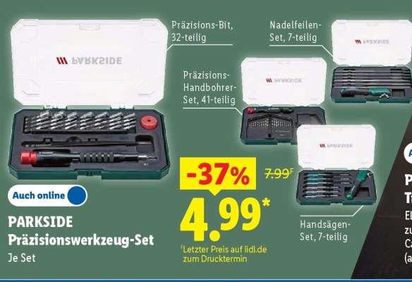 PARKSIDE Präzisionswerkzeug-Set