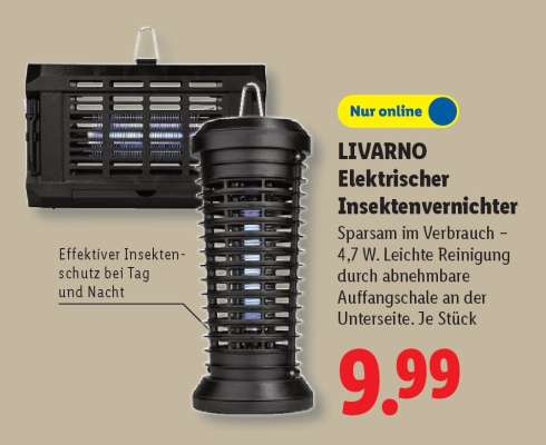 LIVARNO Elektrischer Insektenvernichter
