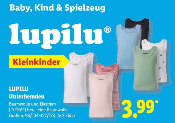LUPILU Unterhemden