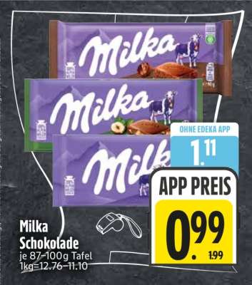 MILKA Schokolade