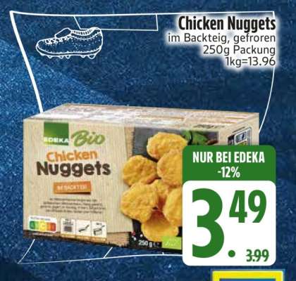 EDEKA Bio Chicken Nuggets