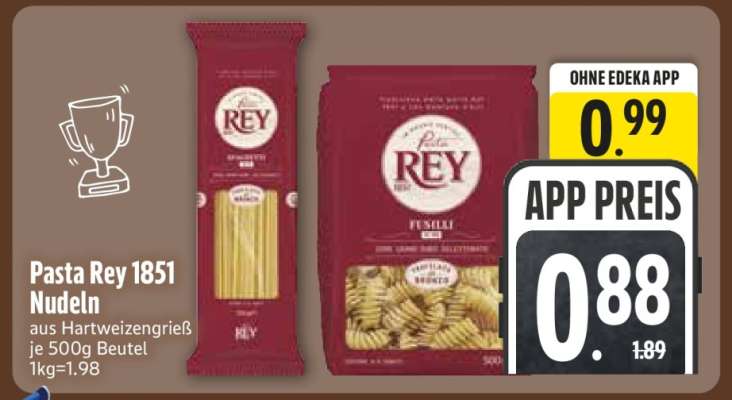 Pasta Rey 1851 Nudeln