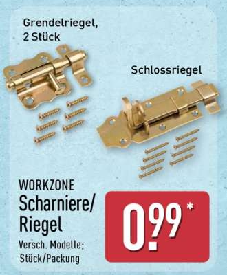 WORKZONE Scharniere / Riegel