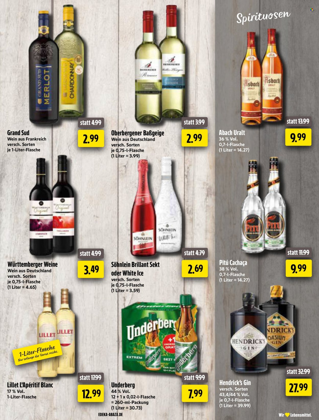 Edeka Getränkemarkt Prospekte  - 6.07.2026 - 11.07.2026. Seite 15