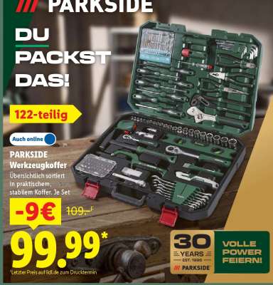 PARKSIDE Werkzeugkoffer