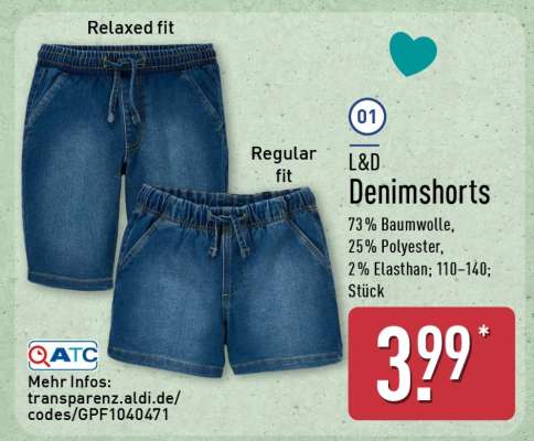 L&D Denimshorts