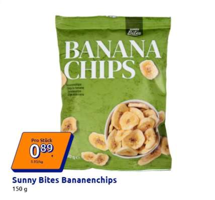 Sunny Bites Bananenchips
