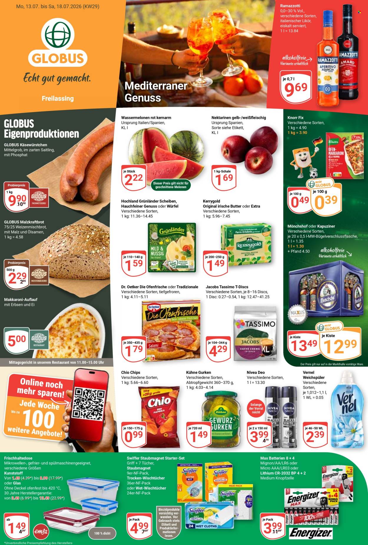 Globus Prospekte  - 13.07.2026 - 18.07.2026. Seite 1