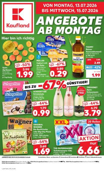 Prospekte Kaufland - 13.07.2026 - 15.07.2026.