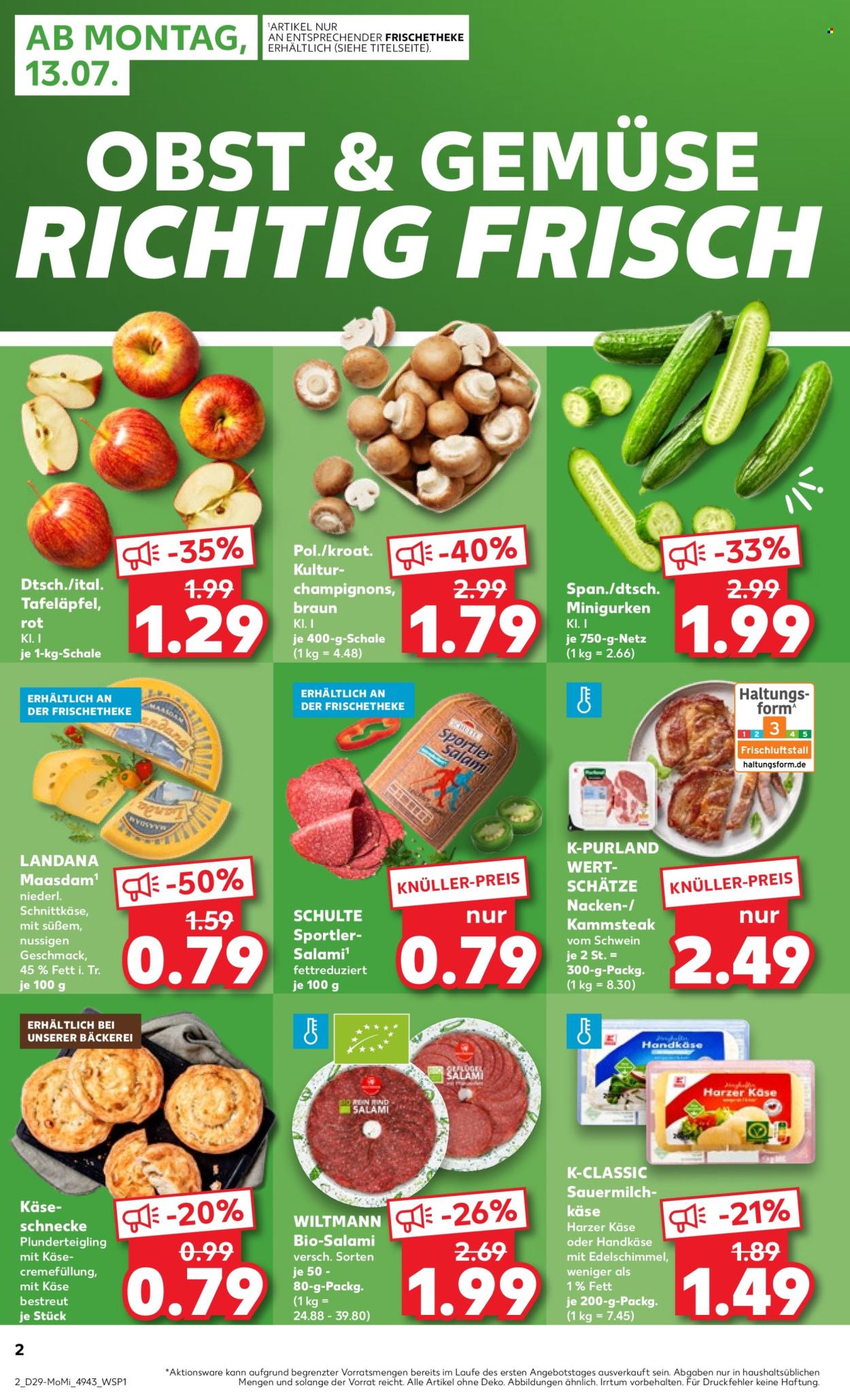Leták Kaufland - 13.7.2026 - 15.7.2026. Strana 2