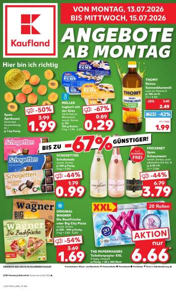 Leták Kaufland - 13.7.2026 - 15.7.2026.