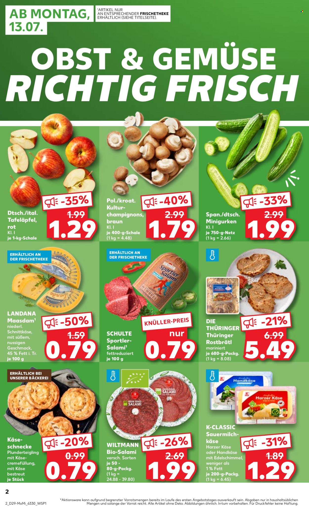 Leták Kaufland - 13.7.2026 - 15.7.2026. Strana 2