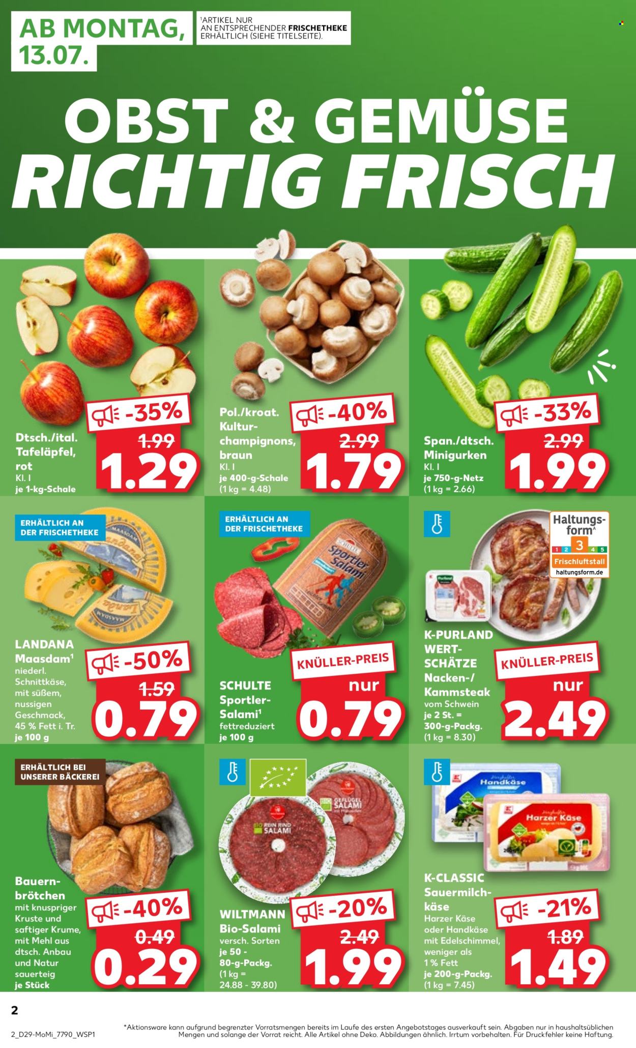 Leták Kaufland - 13.7.2026 - 15.7.2026. Strana 2