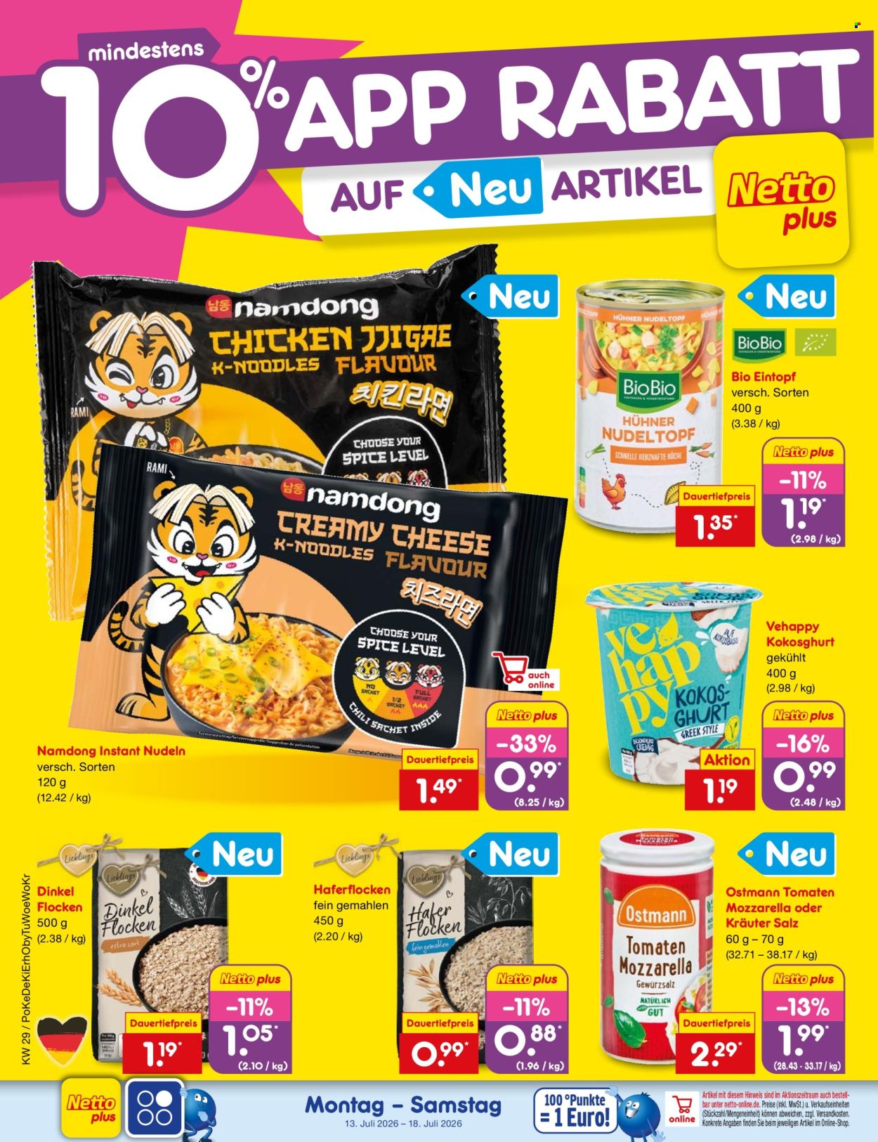 Netto Marken-Discount Prospekte  - 13.07.2026 - 18.07.2026. Seite 38