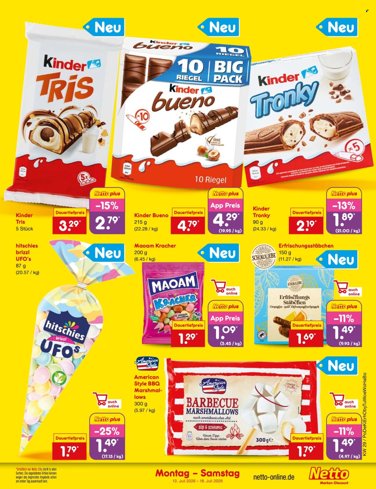 Netto Marken-Discount Prospekte  - 13.07.2026 - 18.07.2026. Seite 39