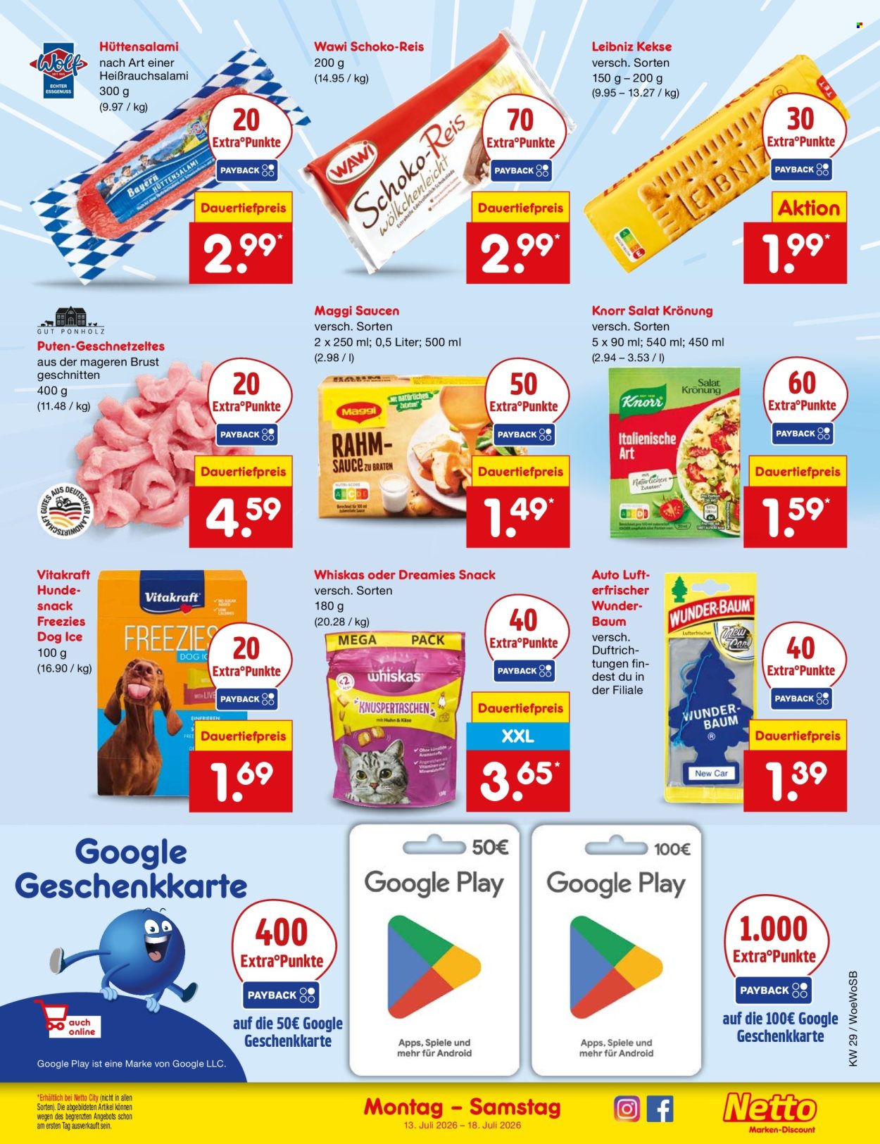 Netto Marken-Discount Prospekte  - 13.07.2026 - 18.07.2026. Seite 49