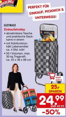 EASYMAXX Einkaufstrolley