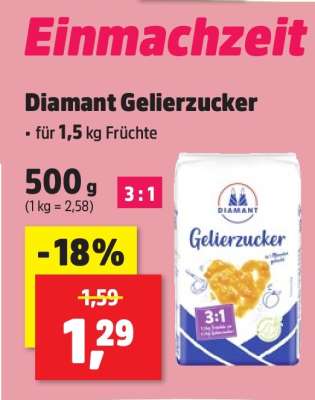 Diamant Gelierzucker