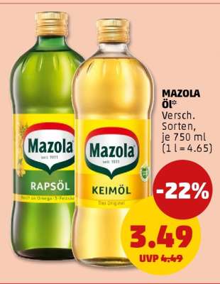 MAZOLA ÖL