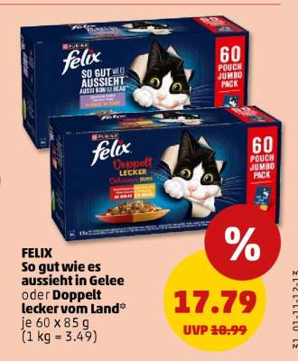 FELIX So gut wie es aussieht in Gelee oder Doppelt lecker vom Land