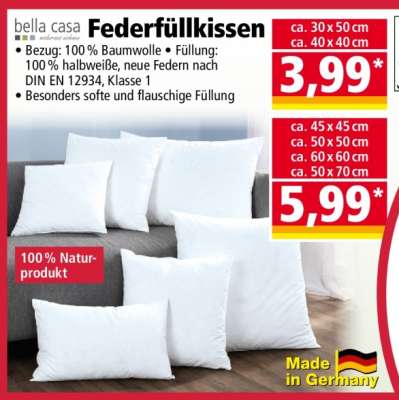 Federfüllkissen