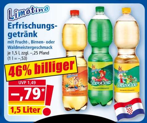 Limotino Erfrischungsgetränk