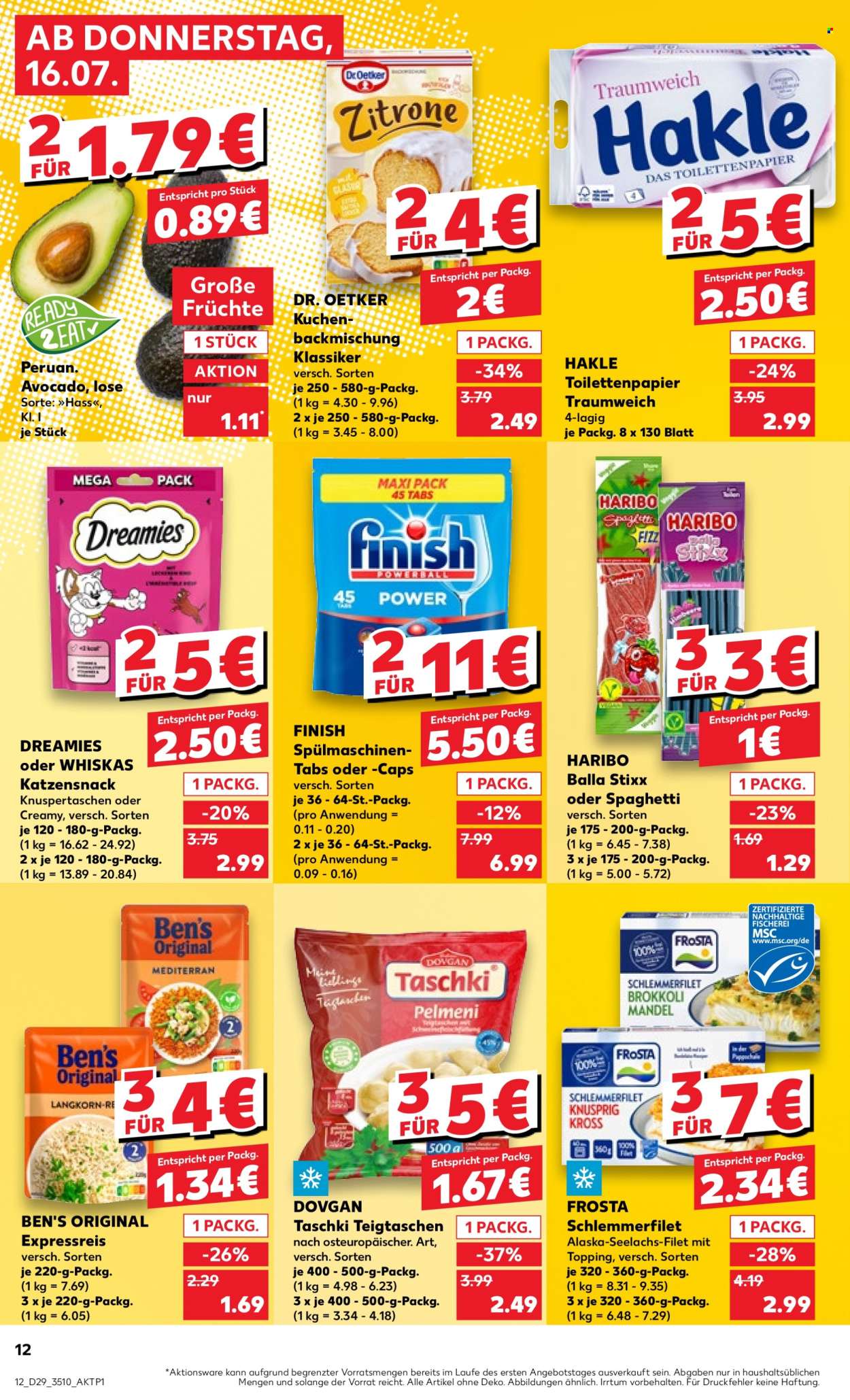 Leták Kaufland - 16.7.2026 - 22.7.2026. Strana 12