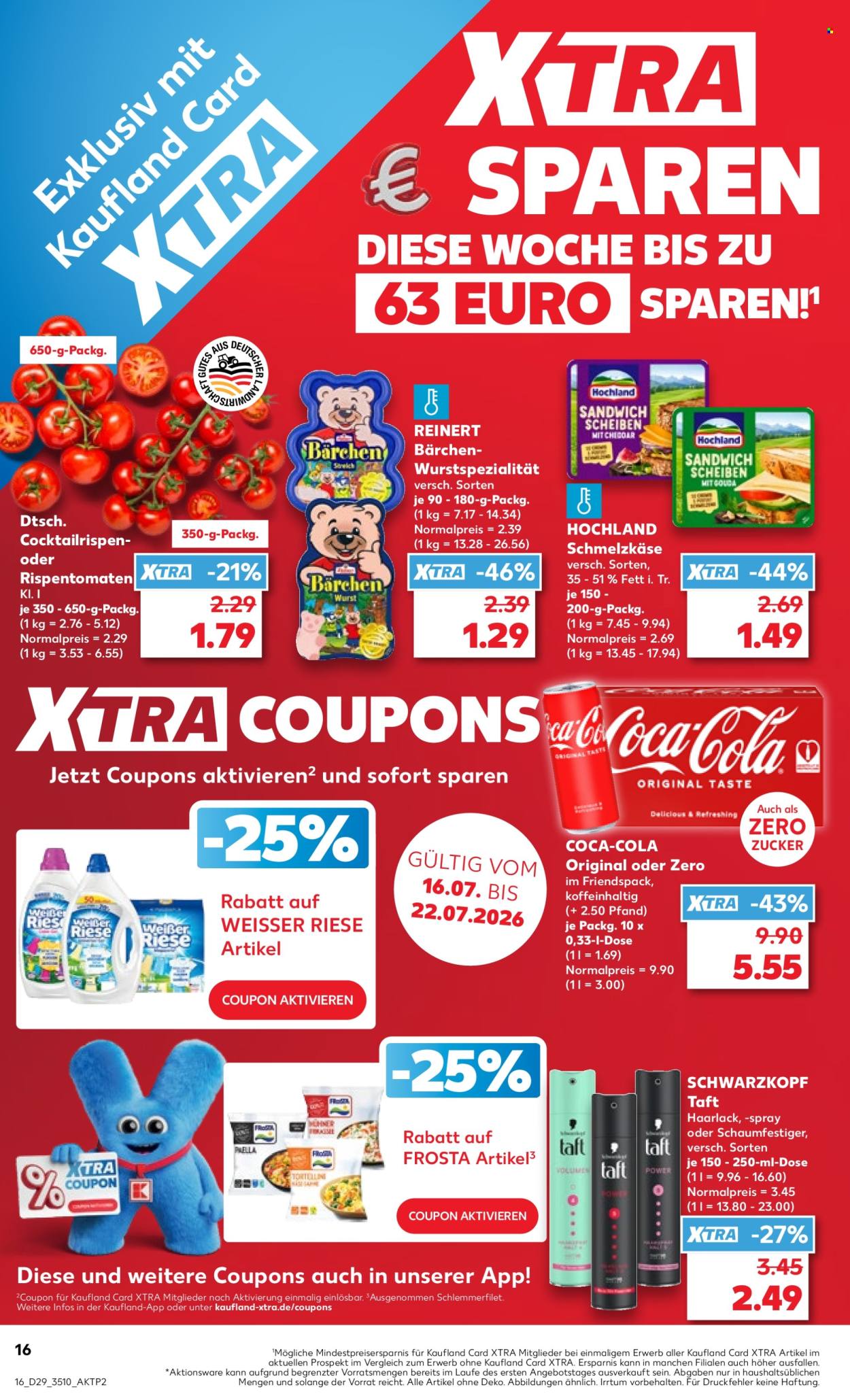 Leták Kaufland - 16.7.2026 - 22.7.2026. Strana 16