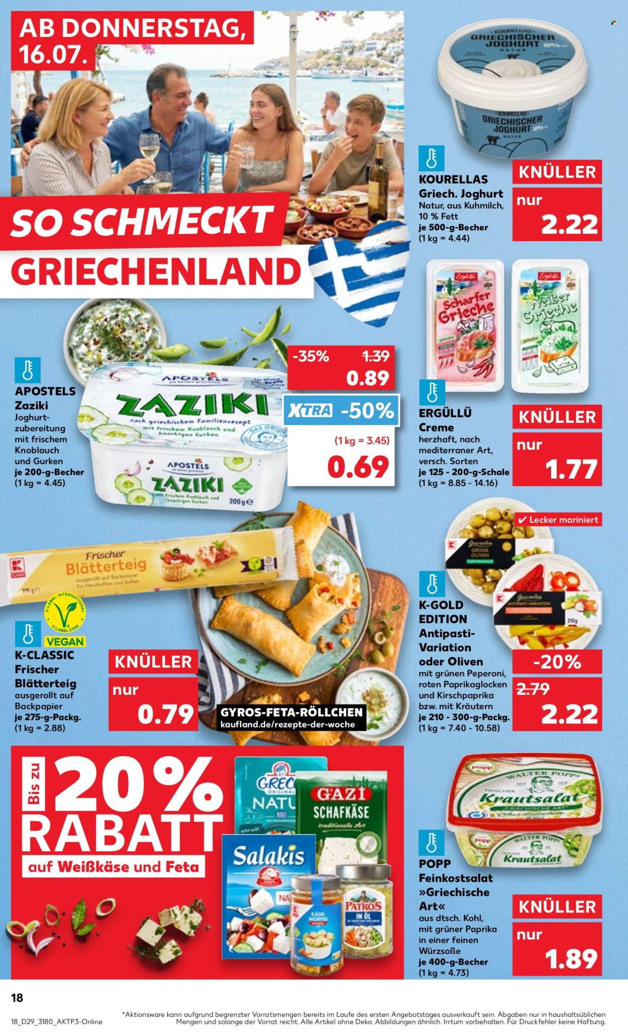 Leták Kaufland - 16.7.2026 - 22.7.2026. Strana 18