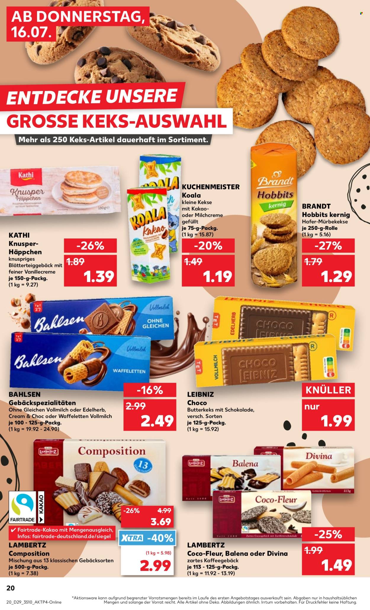 Leták Kaufland - 16.7.2026 - 22.7.2026. Strana 20