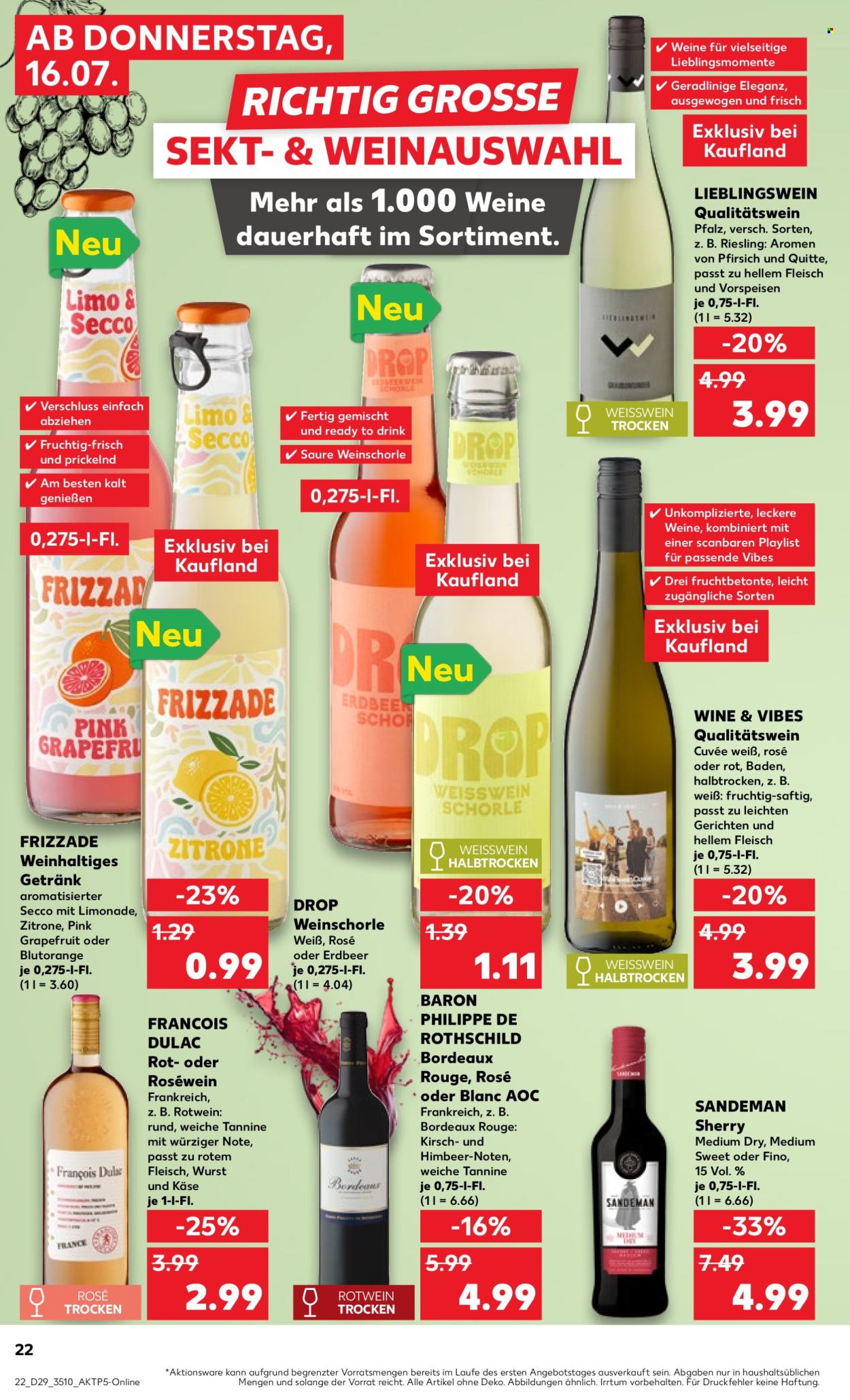 Leták Kaufland - 16.7.2026 - 22.7.2026. Strana 22
