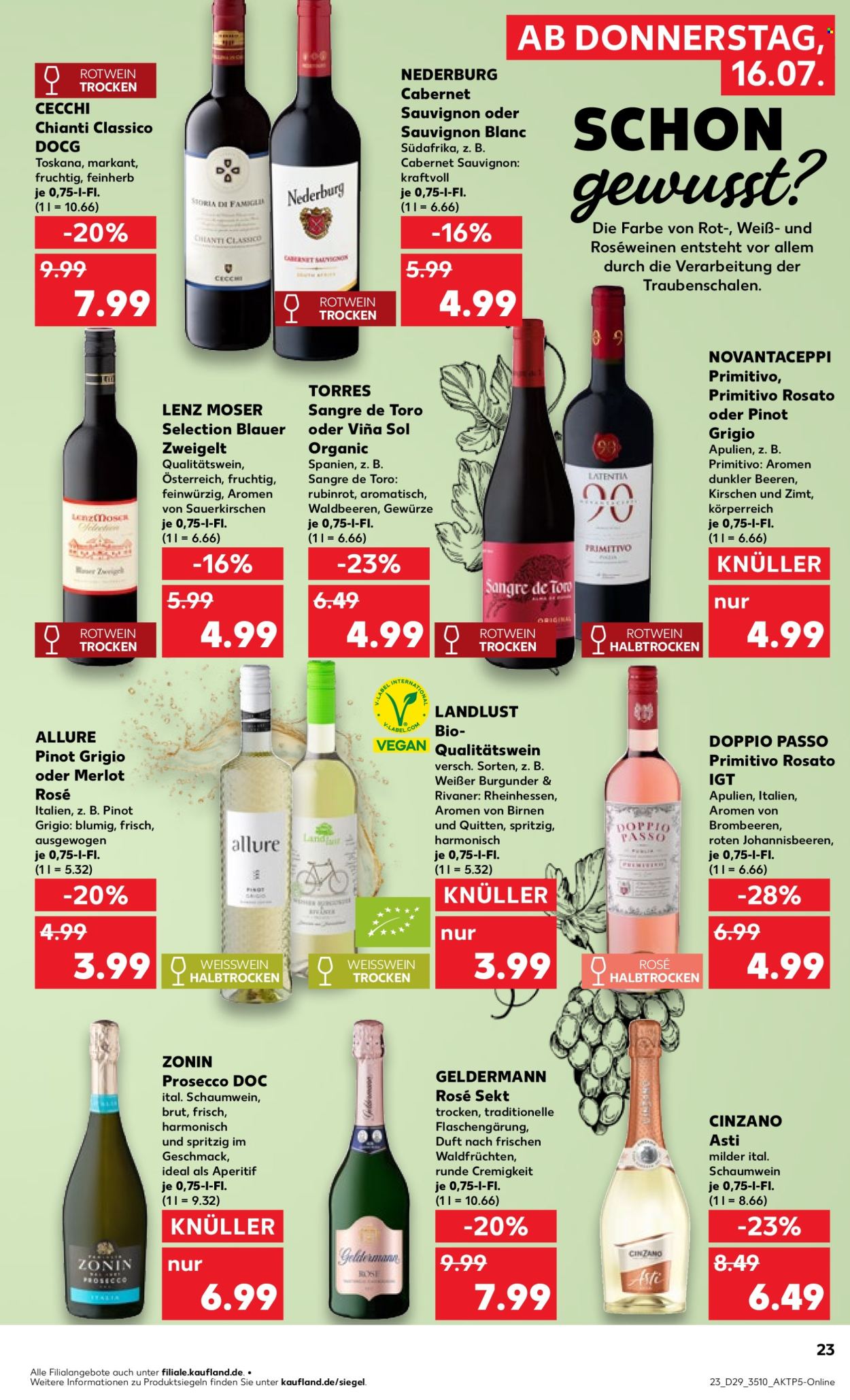 Leták Kaufland - 16.7.2026 - 22.7.2026. Strana 23