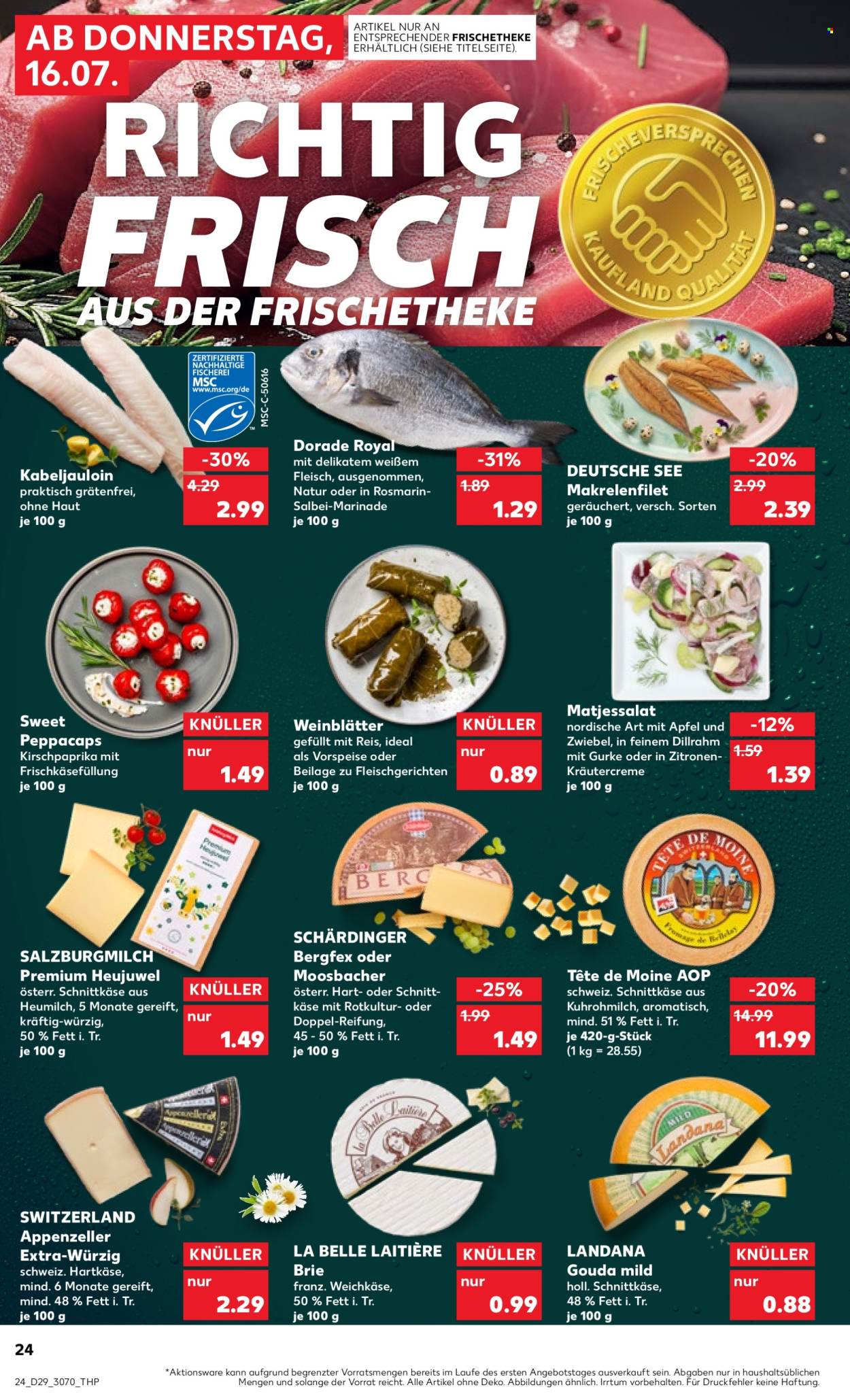 Leták Kaufland - 16.7.2026 - 22.7.2026. Strana 24