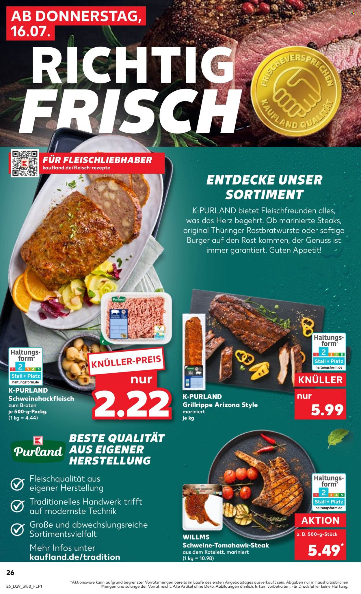 Leták Kaufland - 16.7.2026 - 22.7.2026. Strana 26