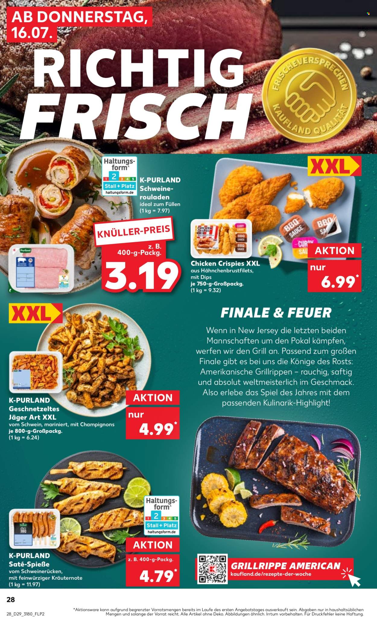 Leták Kaufland - 16.7.2026 - 22.7.2026. Strana 28