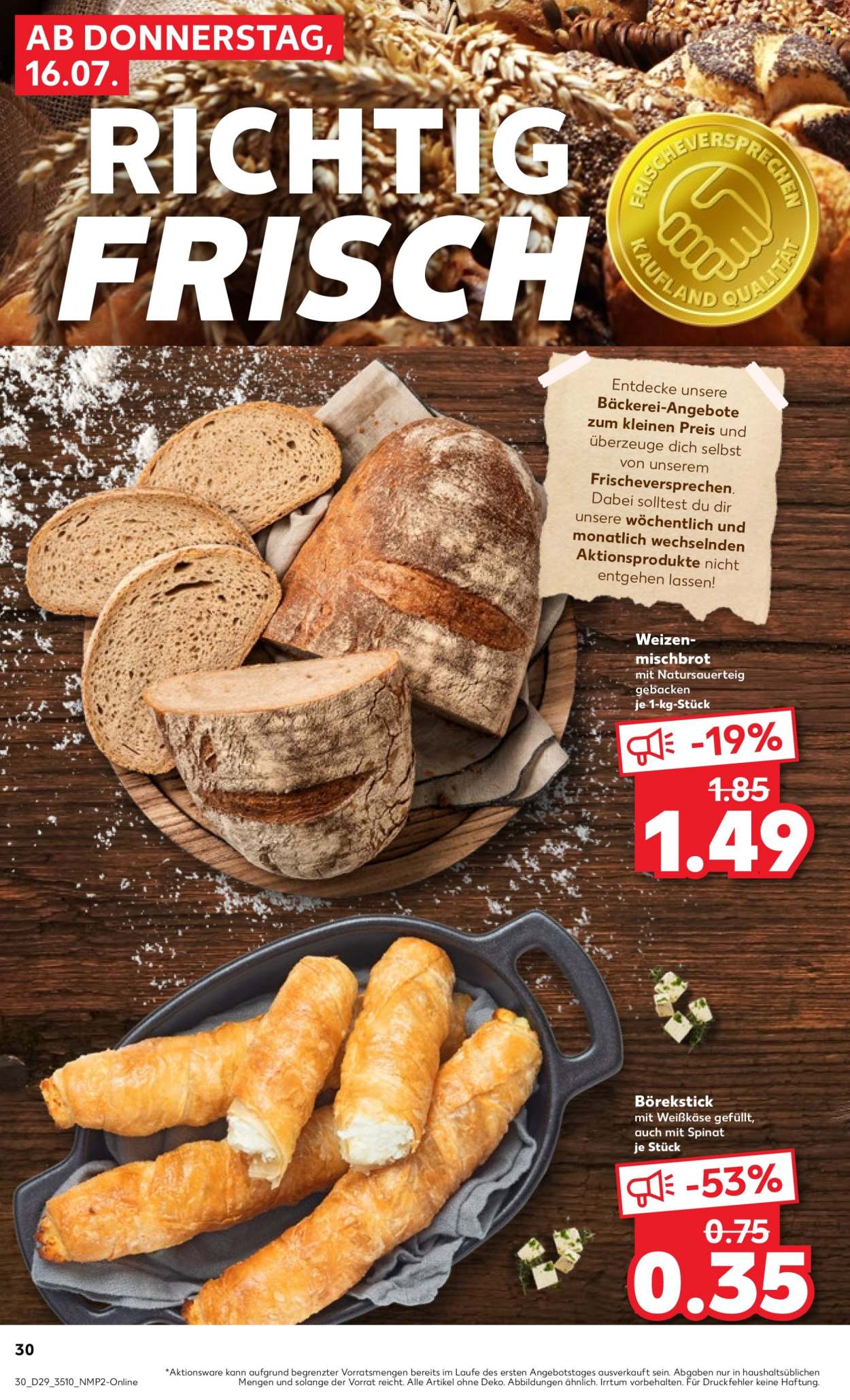 Leták Kaufland - 16.7.2026 - 22.7.2026. Strana 30