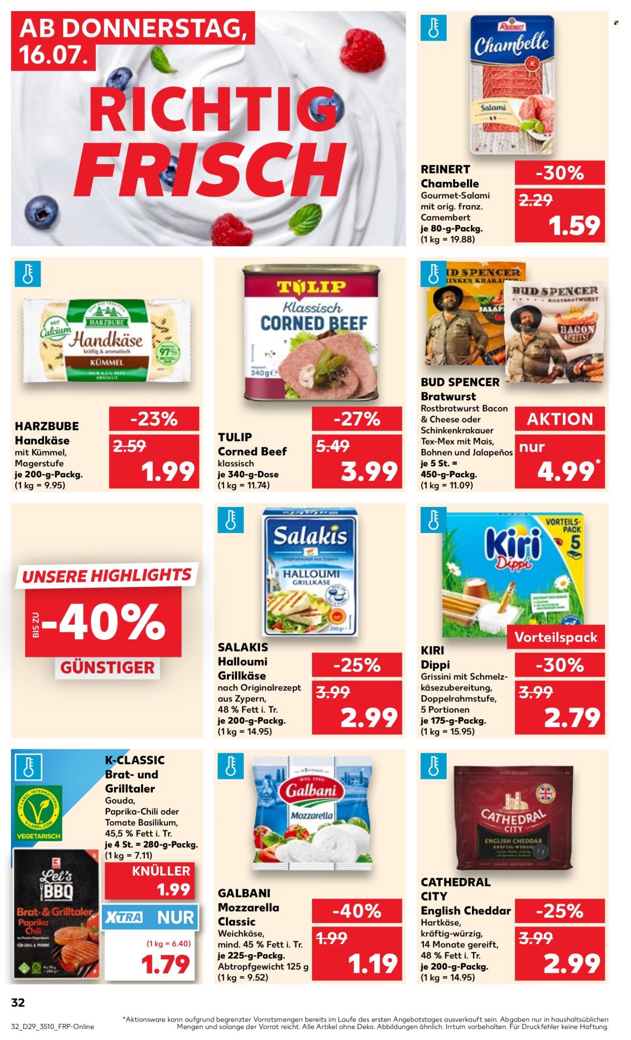 Leták Kaufland - 16.7.2026 - 22.7.2026. Strana 32