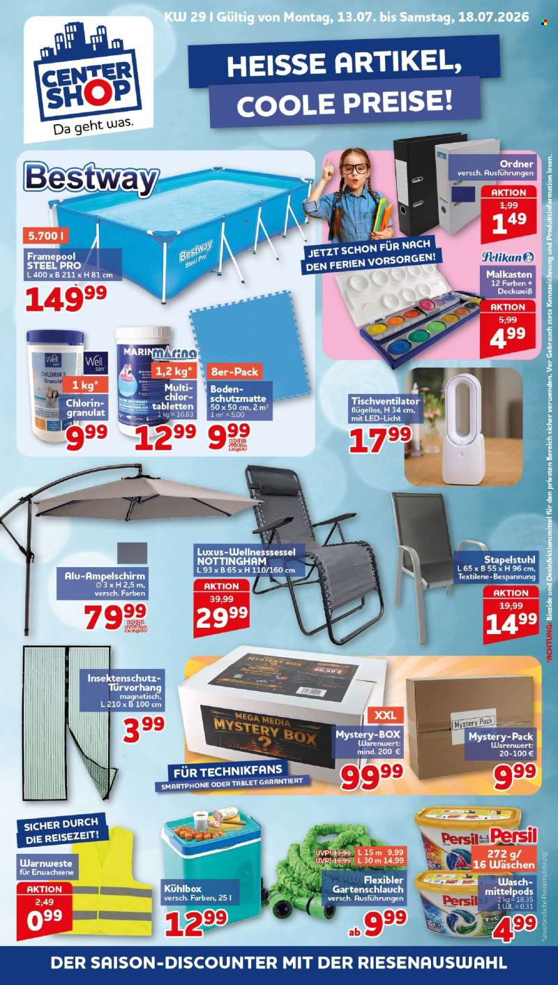 Prospekte CENTERSHOP - 13.07.2026 - 18.07.2026.
