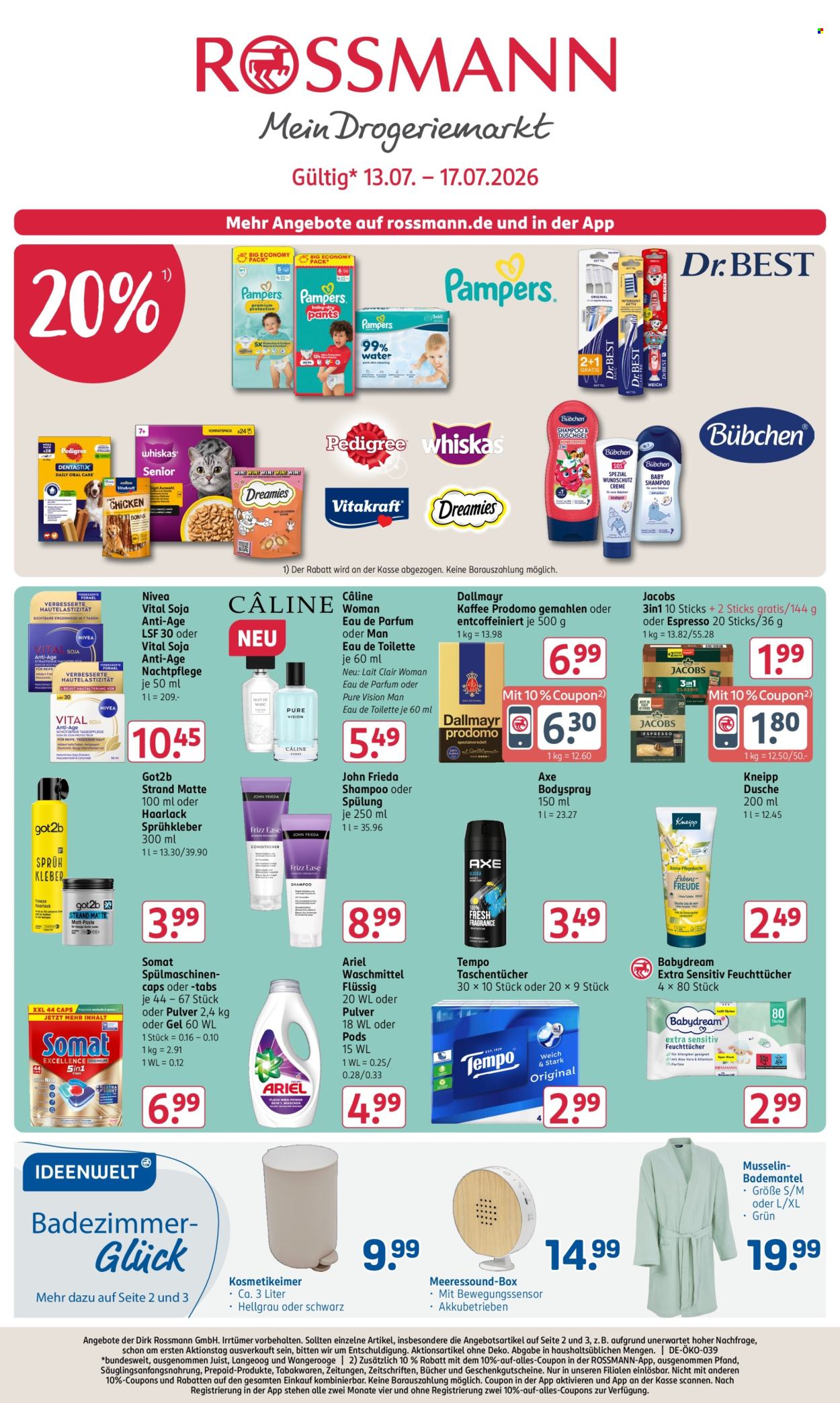 Rossmann Prospekte  - 13.07.2026 - 17.07.2026. Seite 1