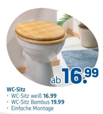 WC-Sitz Bambus