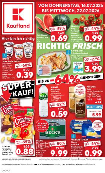 Prospekte Kaufland - 16.07.2026 - 22.07.2026.
