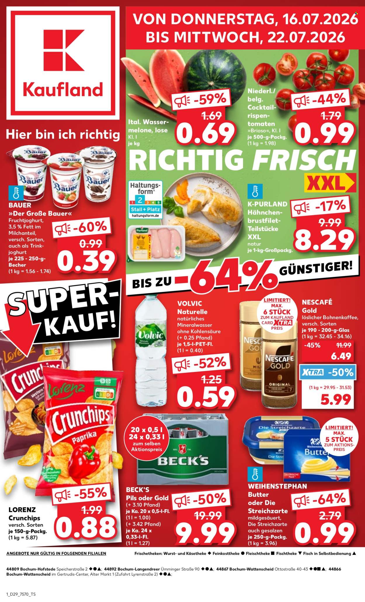 Kaufland Prospekte  - 16.07.2026 - 22.07.2026. Seite 1