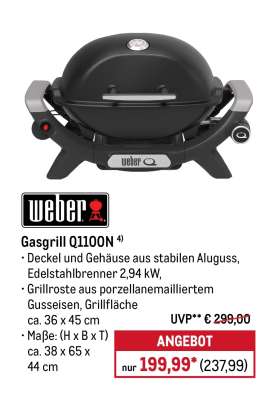 Gasgrill Q1100N